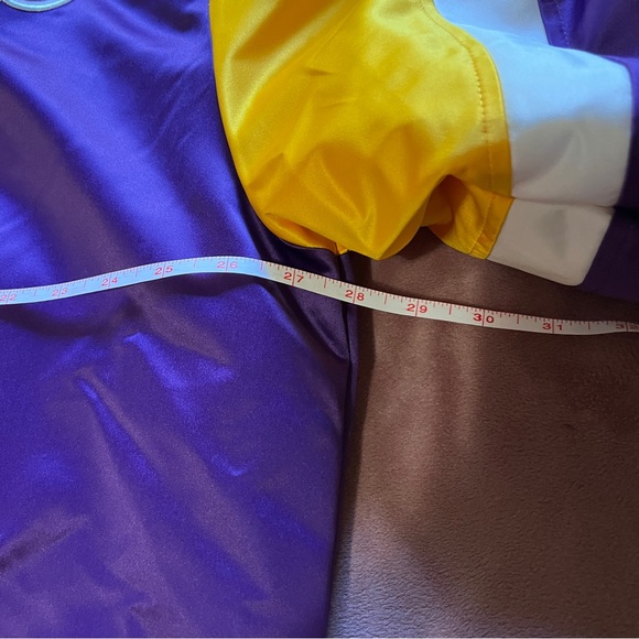 Iconic Purple and Gold Lakers Jacket - Heavyweight Satin - NWT - Size 2XL - Picture 14 of 14